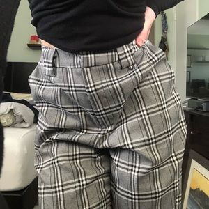 Fashionnova plaid trousers